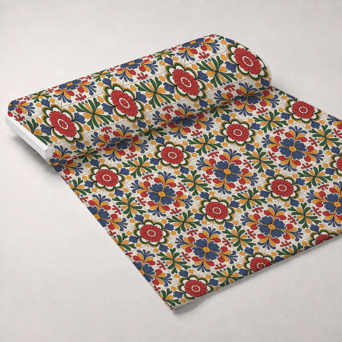 Fiesta Tiles Pattern 7 Minky Fabric