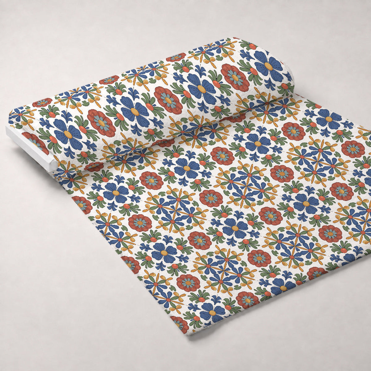 Fiesta Tiles Pattern 9 Minky Fabric