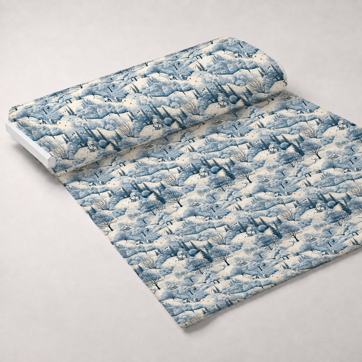 Frosted Pines Pattern 10 Minky Fabric
