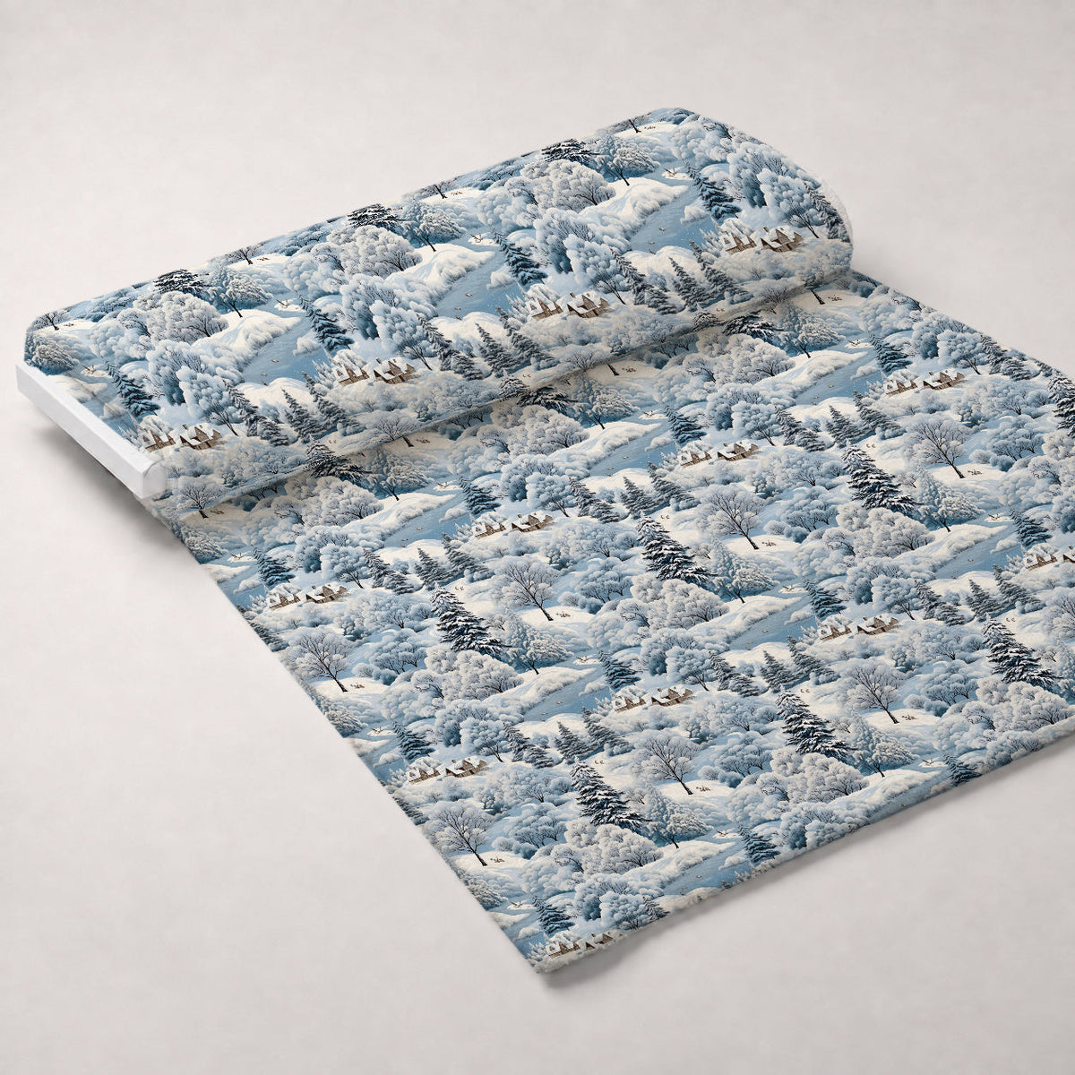 Frosted Pines Pattern 15 Minky Fabric