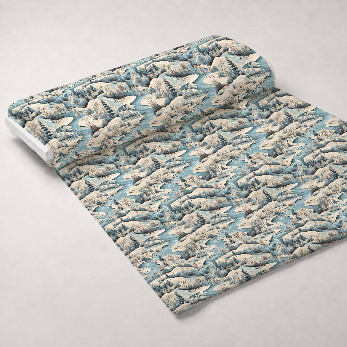 Frosted Pines Pattern 16 Minky Fabric