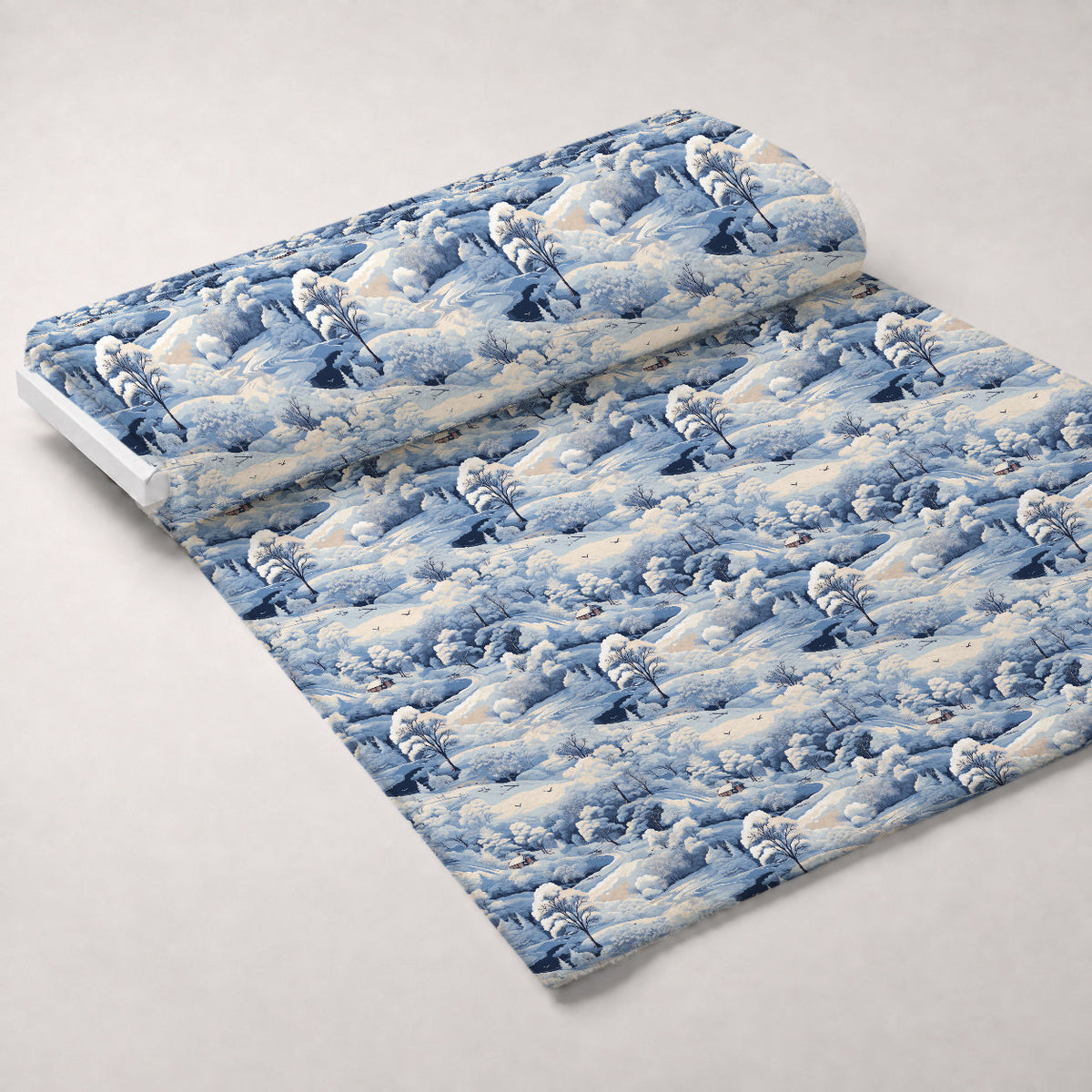 Frosted Pines Pattern 3 Minky Fabric