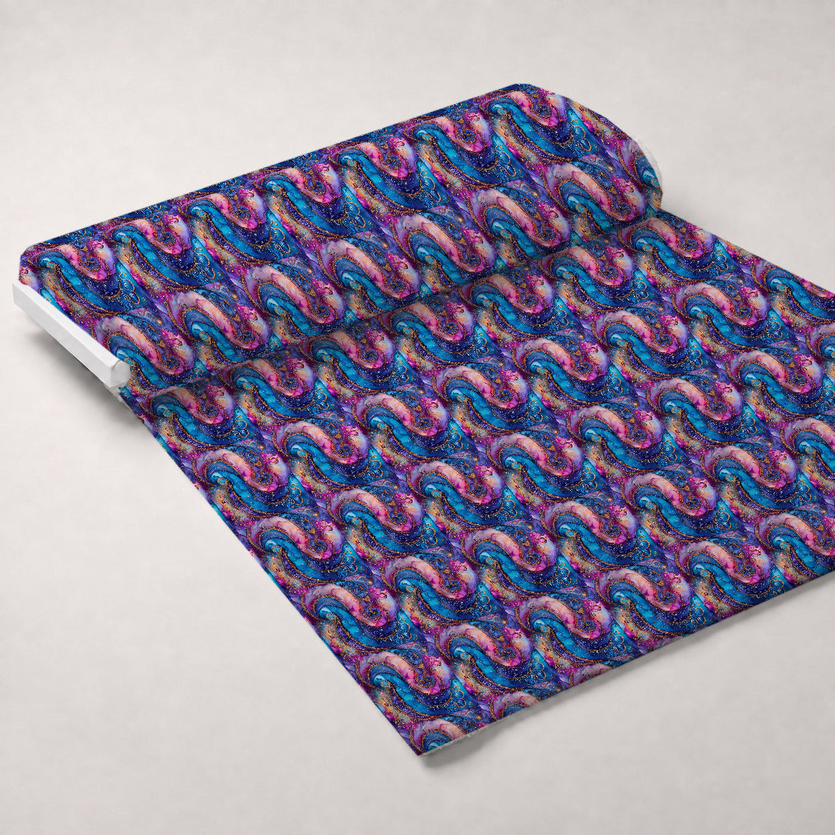 Geode Glow Pattern 8 Minky Fabric