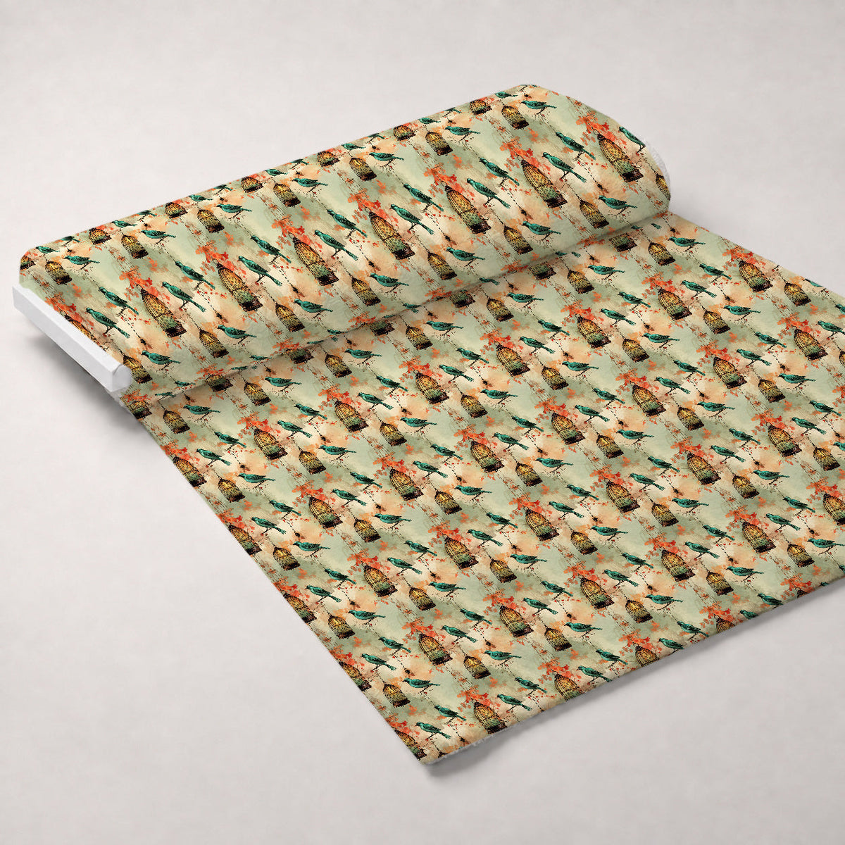 Gilded Aviary Pattern 7 Minky Fabric