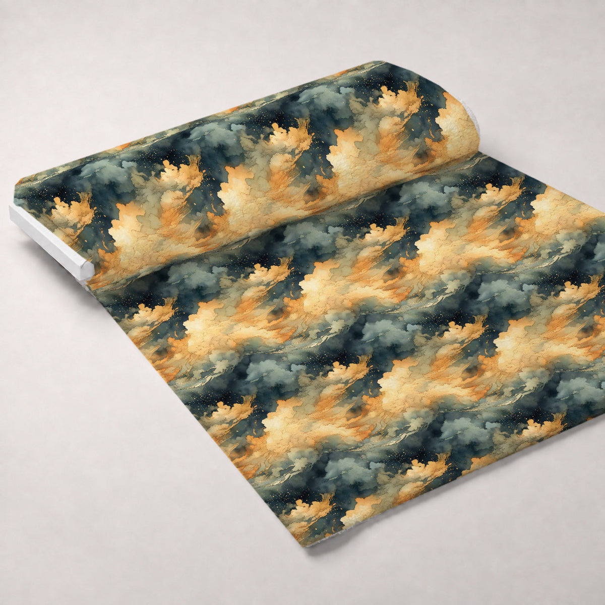 Gilded Clouds Pattern 4 Minky Fabric