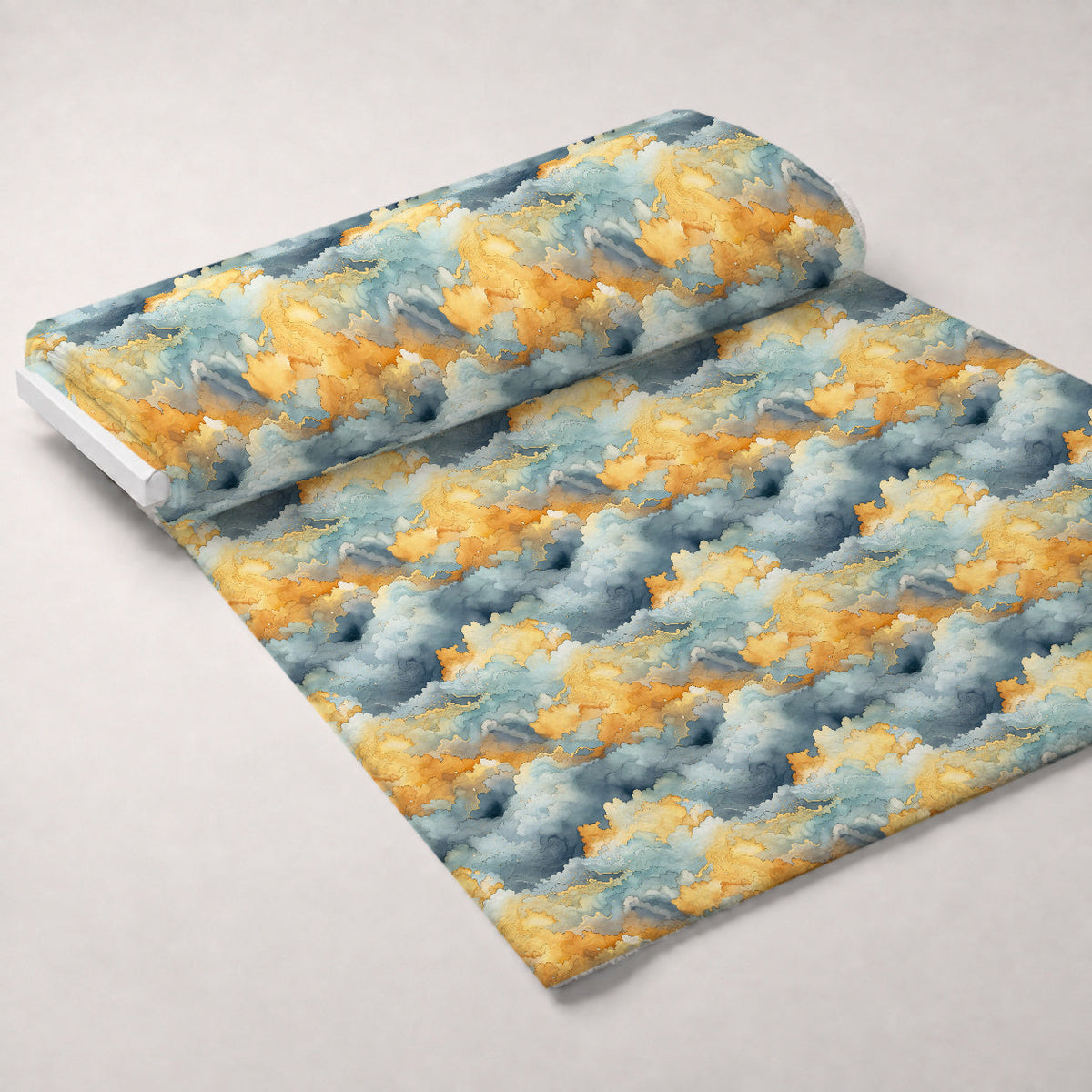 Gilded Clouds Pattern 7 Minky Fabric