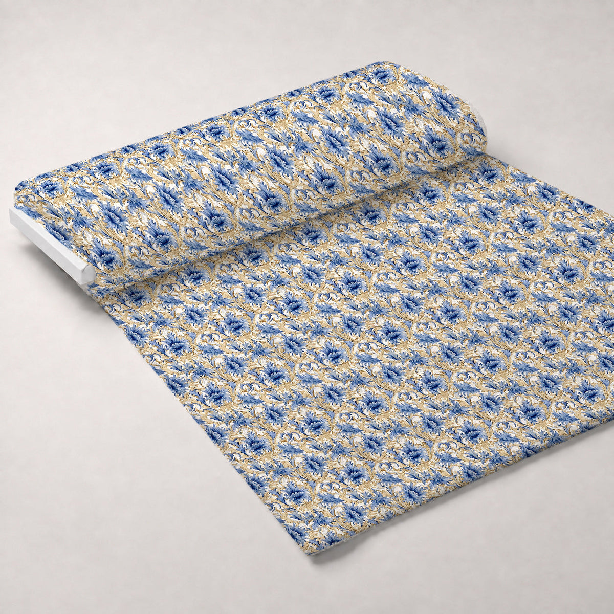 Gilded Cornflowers Pattern 9 Minky Fabric