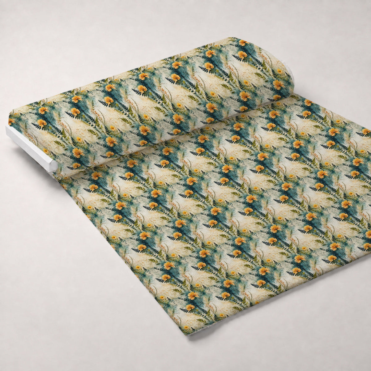 Gilded Ferns Pattern 8 Minky Fabric