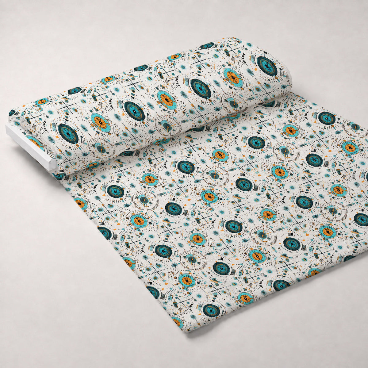 Gilded Gears Pattern 12 Minky Fabric