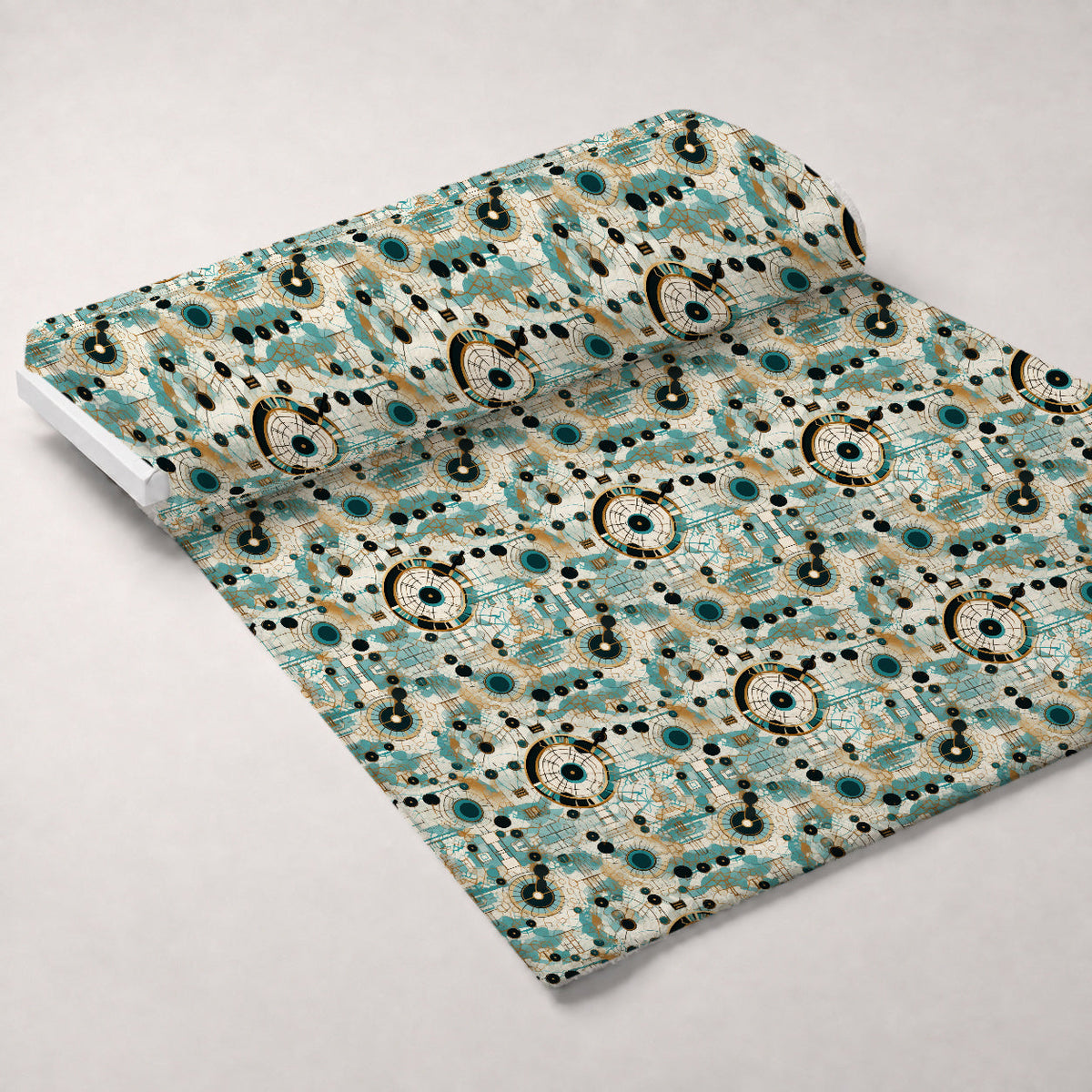 Gilded Gears Pattern 20 Minky Fabric