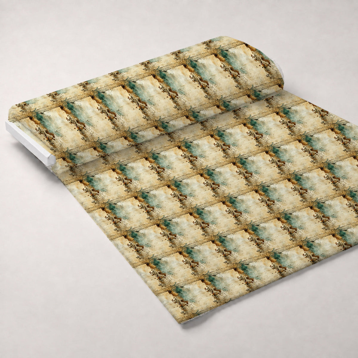 Gilded Lagoon Pattern 2 Minky Fabric