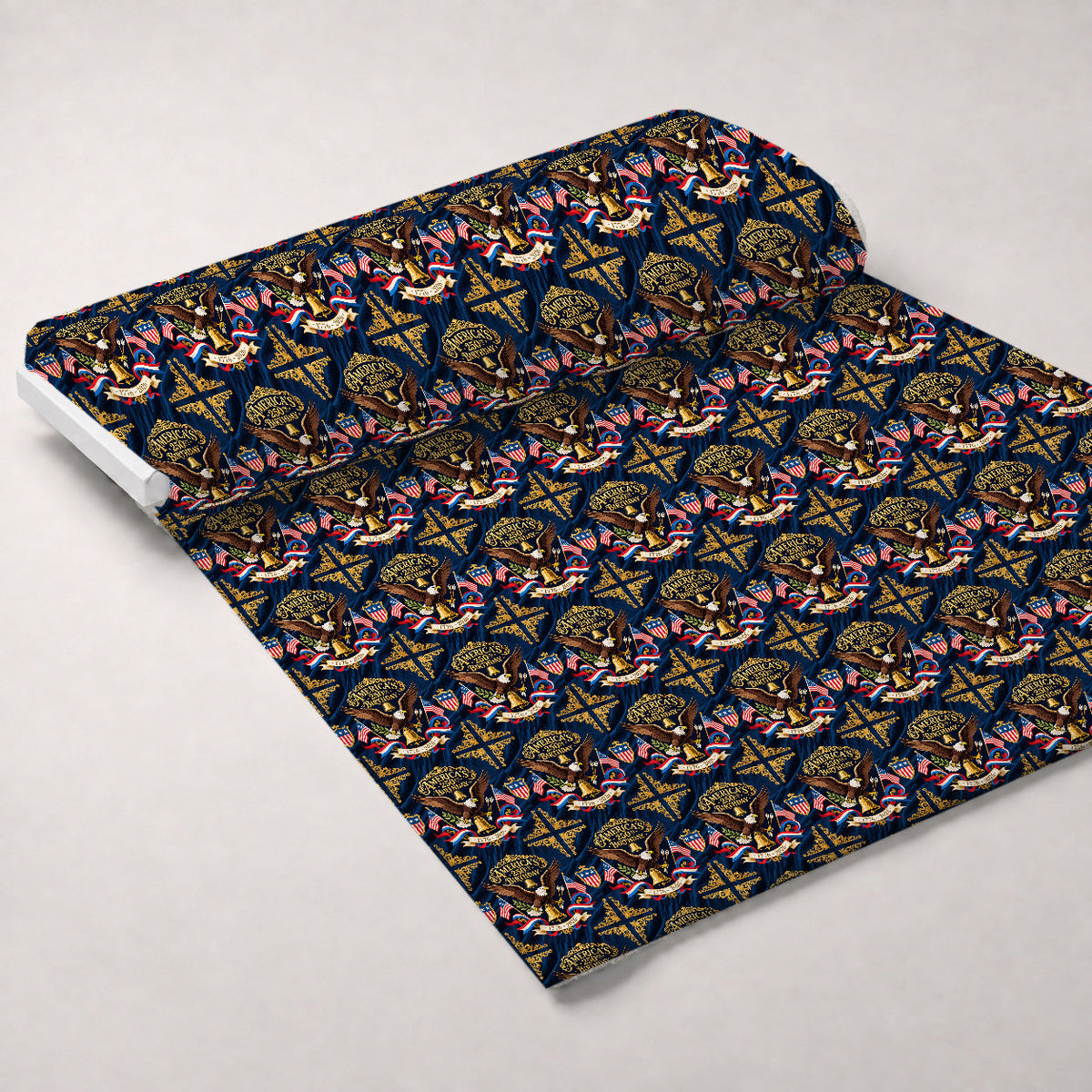 Gilded Liberty Pattern 13 Minky Fabric