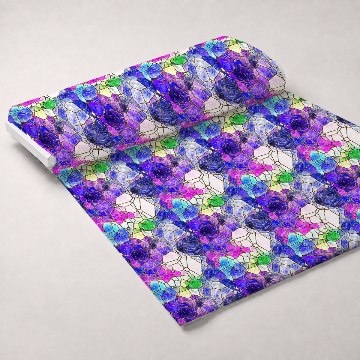 Gilded Mosaic Pattern 2 Minky Fabric