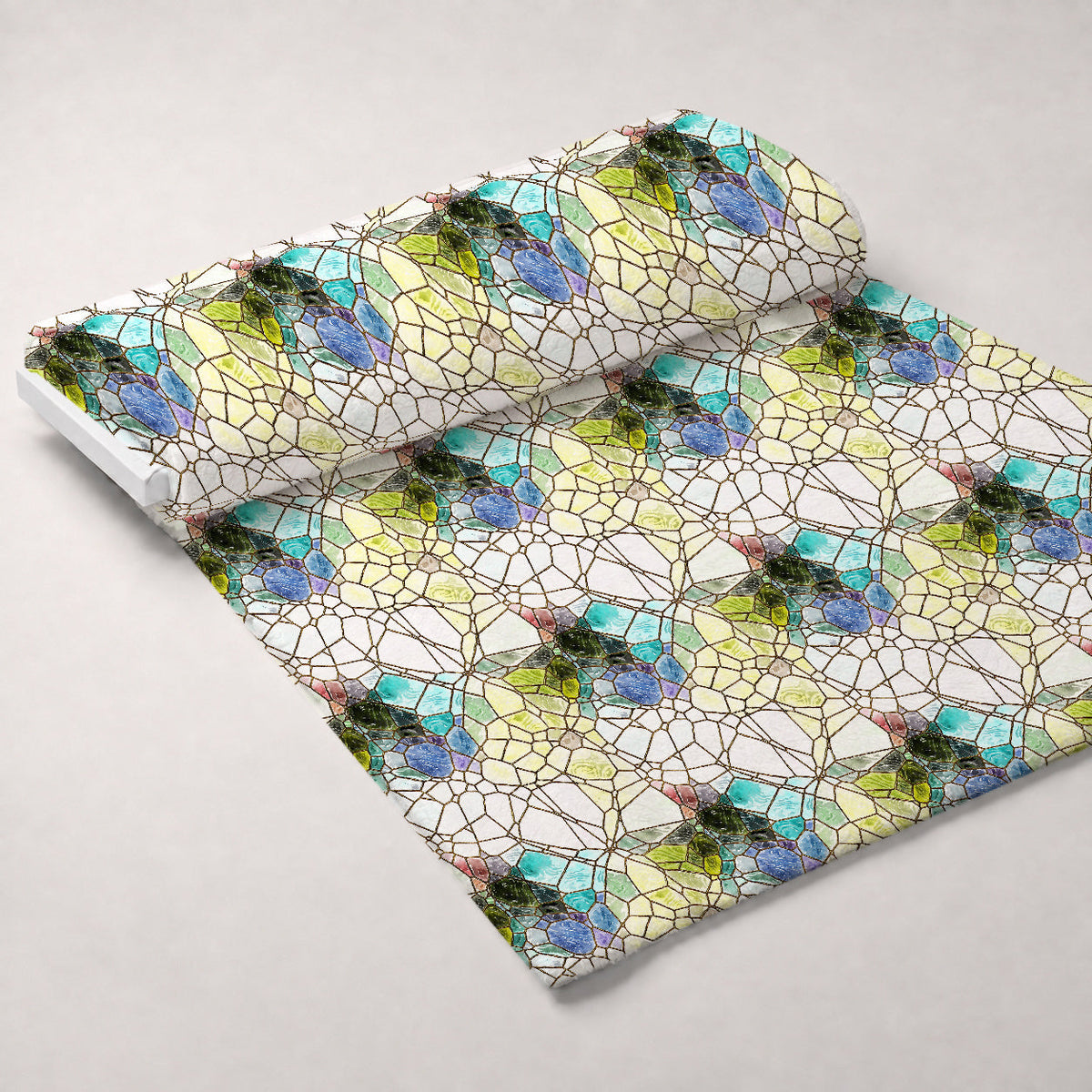 Gilded Mosaic Pattern 3 Minky Fabric