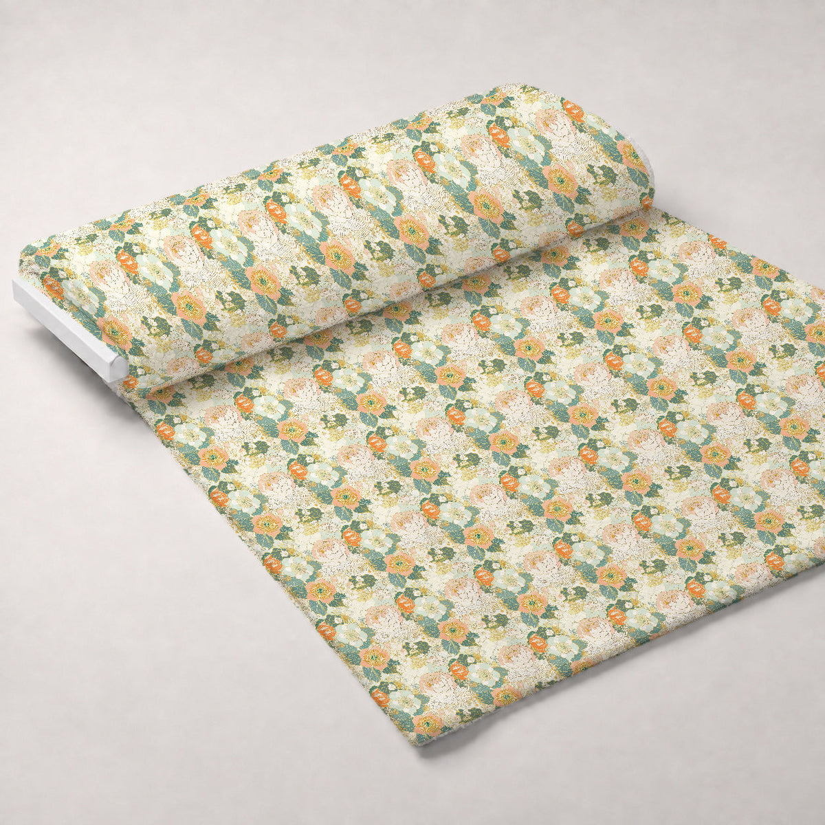 Gilded Peonies Pattern 11 Minky Fabric