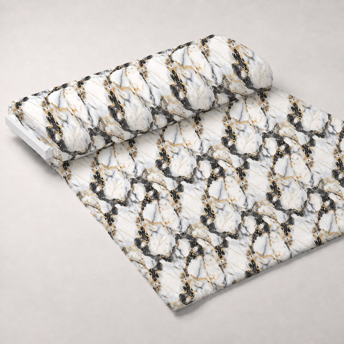 Gilded Stone Pattern 6 Minky Fabric
