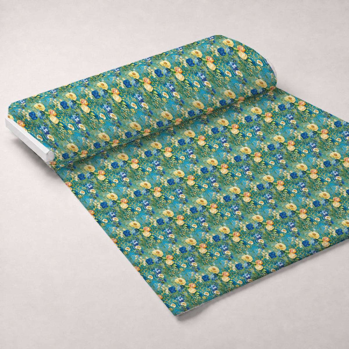 Gilded Twilight Blooms Pattern 19 Minky Fabric
