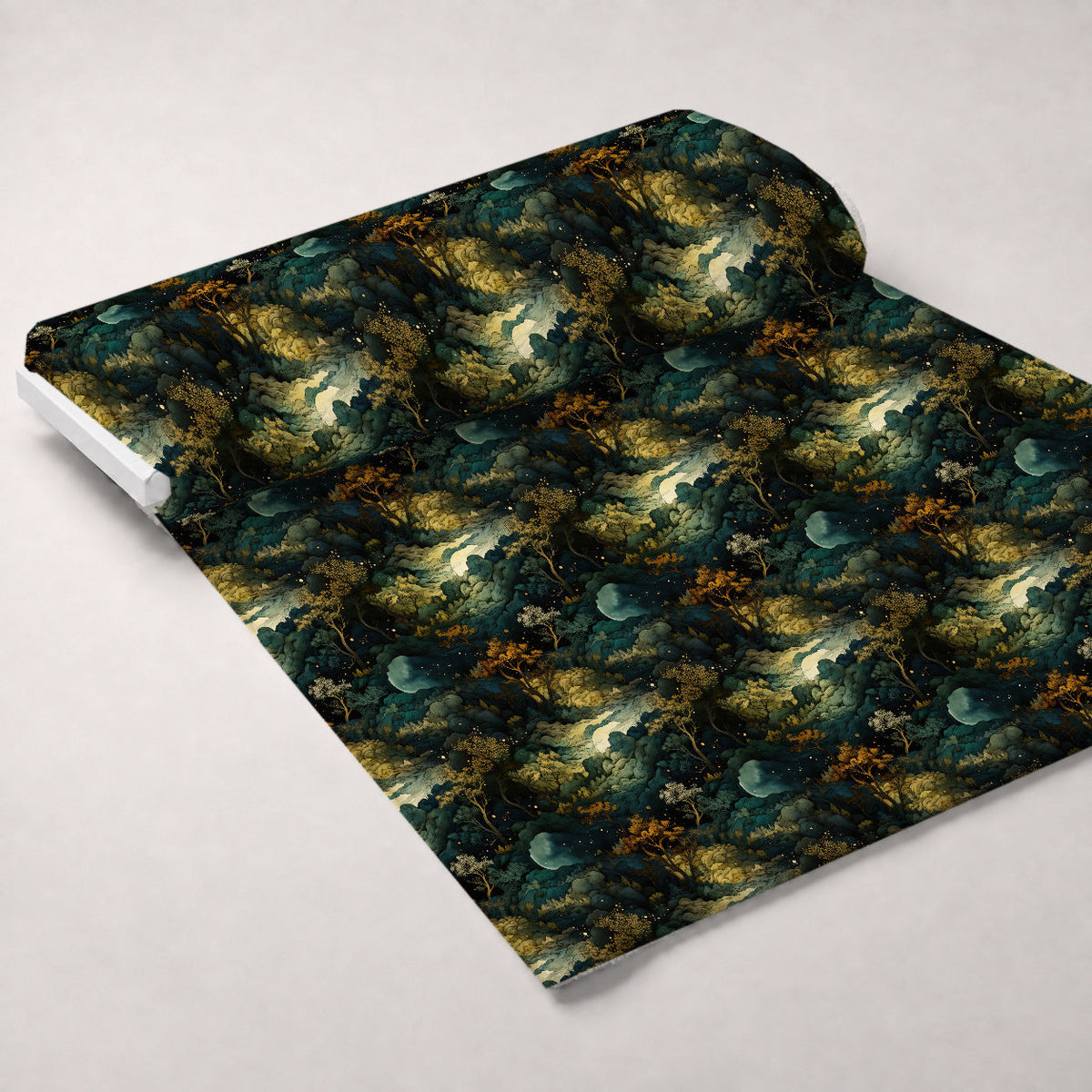 Gilded Woodland Pattern 1 Minky Fabric