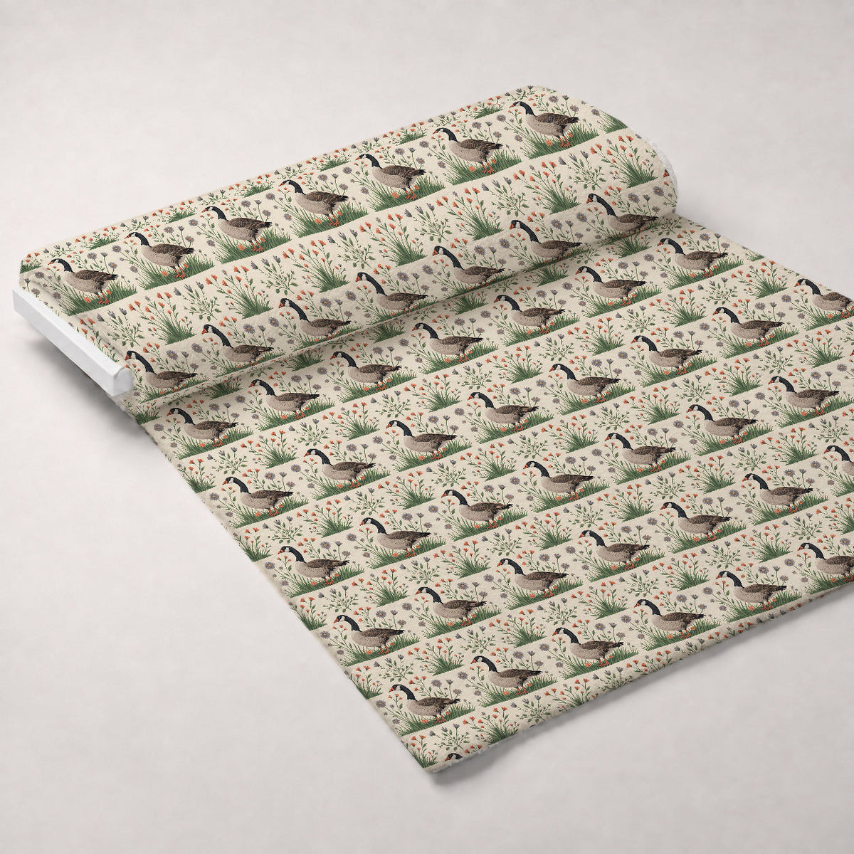 Gosling Garden Pattern 2 Minky Fabric