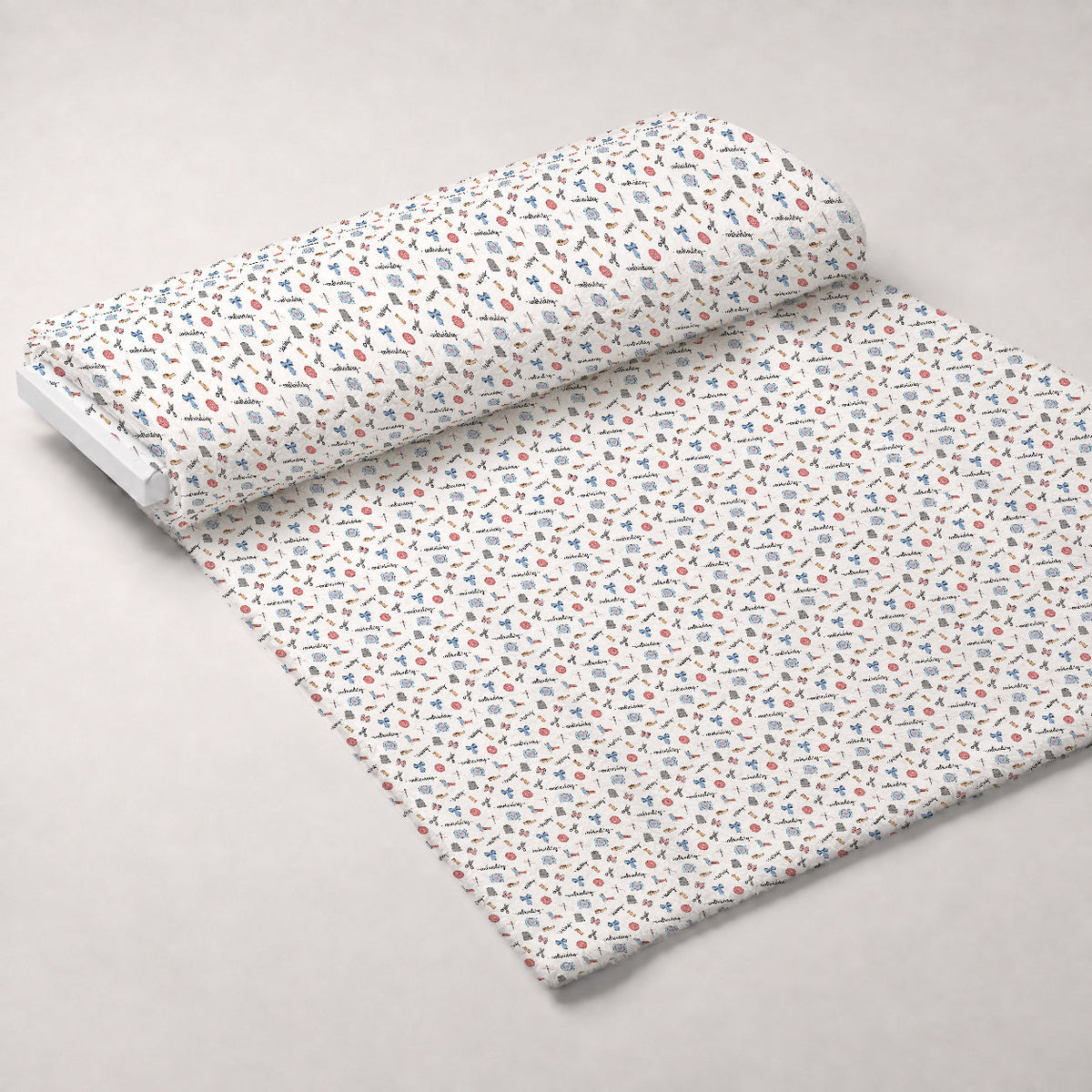 Hand and Machine Embroidery Pattern 2 Minky Fabric