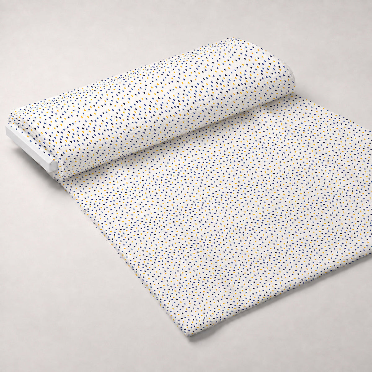 Hanukkah Gifts Pattern 10 White Minky Fabric