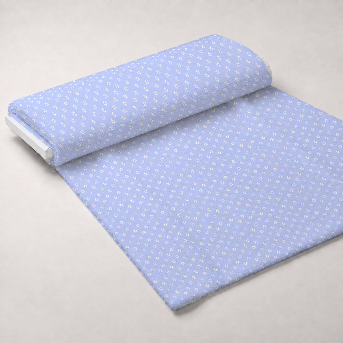 Hanukkah Gifts Pattern 3 Blue Minky Fabric