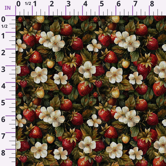 Hearthside Berry Garden Pattern 20 Minky Fabric