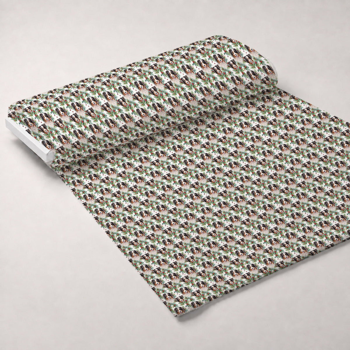 Holiday Pups Pattern 10 Minky Fabric