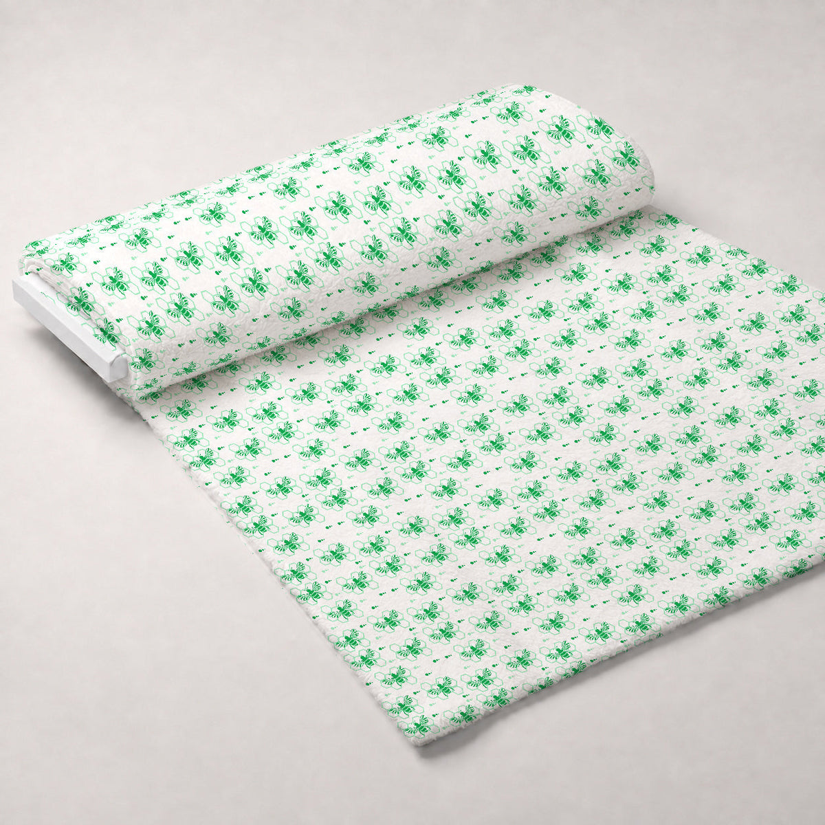 Honeycomb Buzz Pattern 11 Minky Fabric