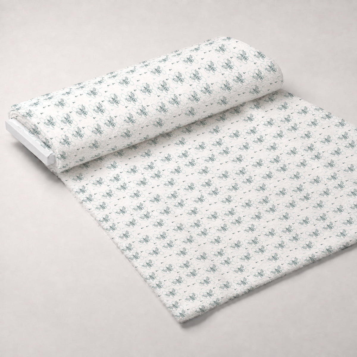 Honeycomb Buzz Pattern 18 Minky Fabric