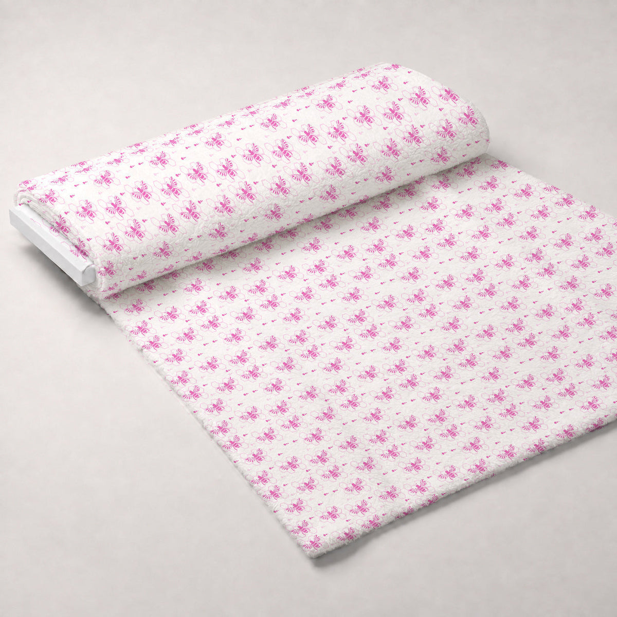 Honeycomb Buzz Pattern 3 Minky Fabric