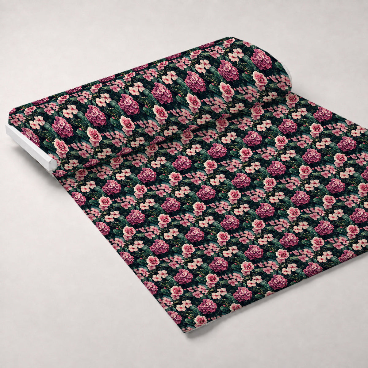 Hydrangea Jungle Pattern 15 Minky Fabric