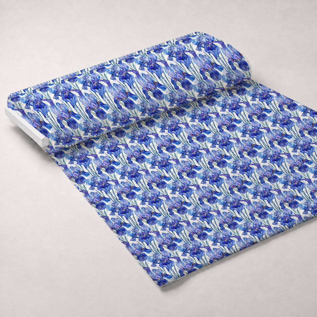 Indigo Garden Pattern 3 Minky Fabric