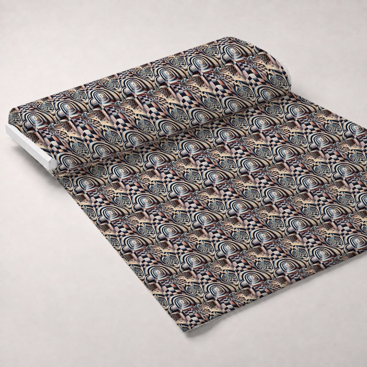 Infinite Corridors Pattern 4 Minky Fabric