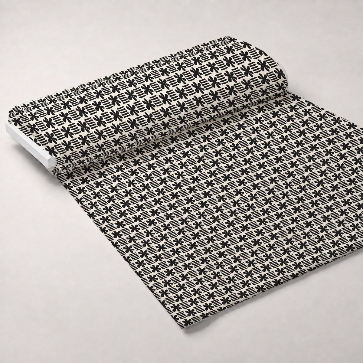 Ink Block Print Pattern 16 Minky Fabric