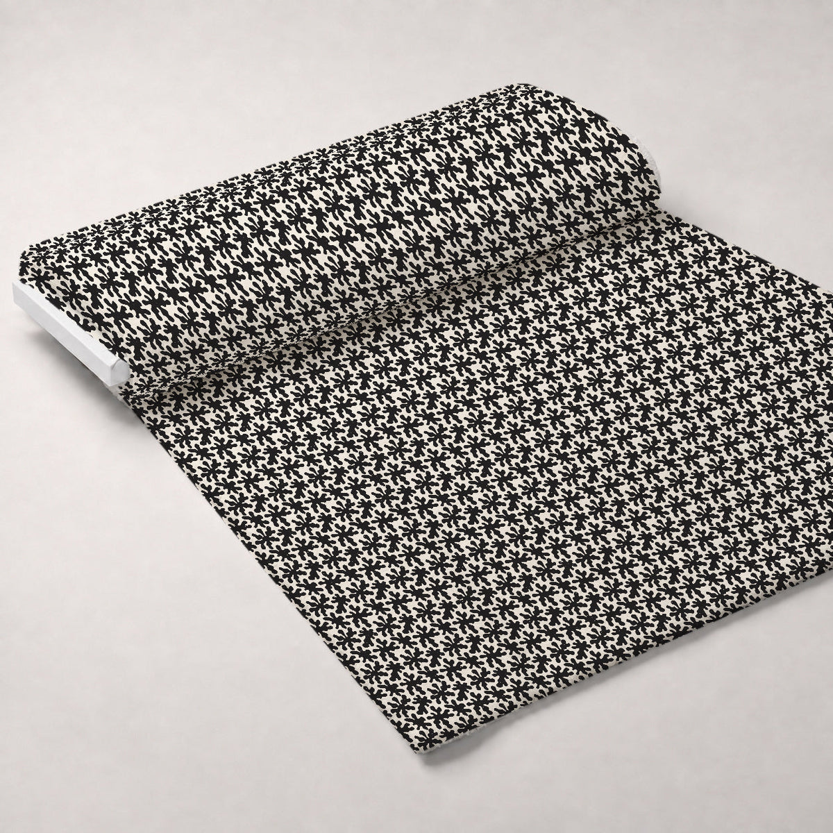 Ink Block Print Pattern 2 Minky Fabric