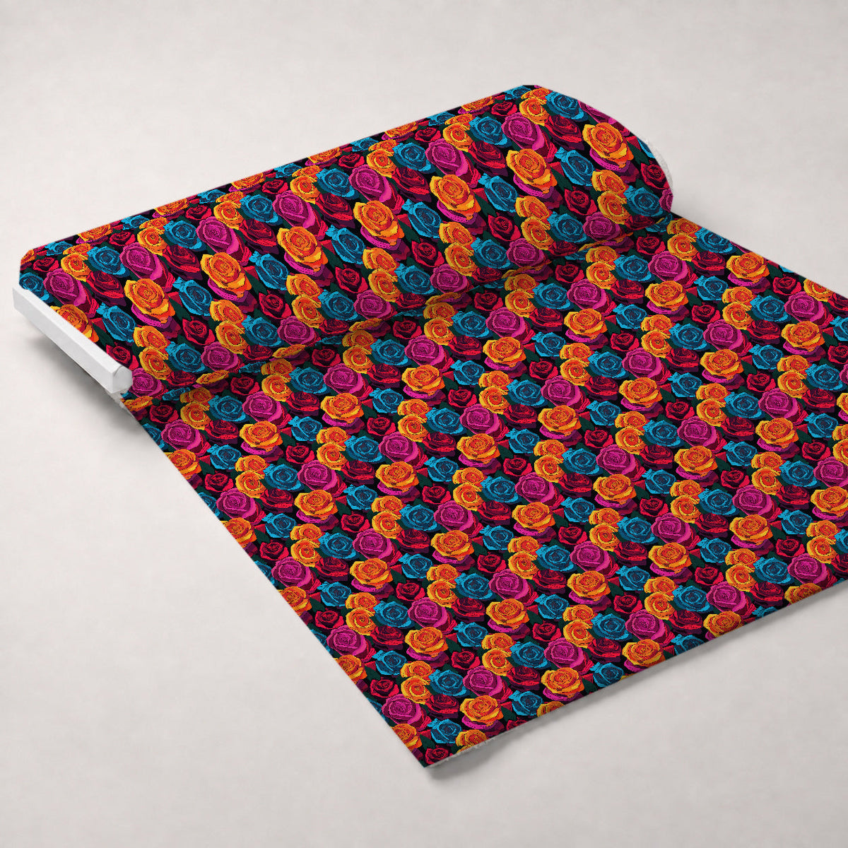 Inked Blooms Pattern 8 Minky Fabric