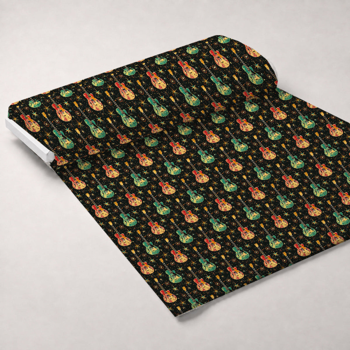 Jukebox Starlight Pattern 8 Minky Fabric