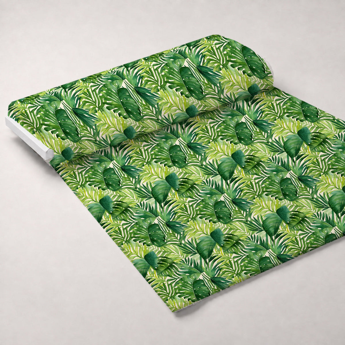 Jungle Leaves Pattern 1 Minky Fabric