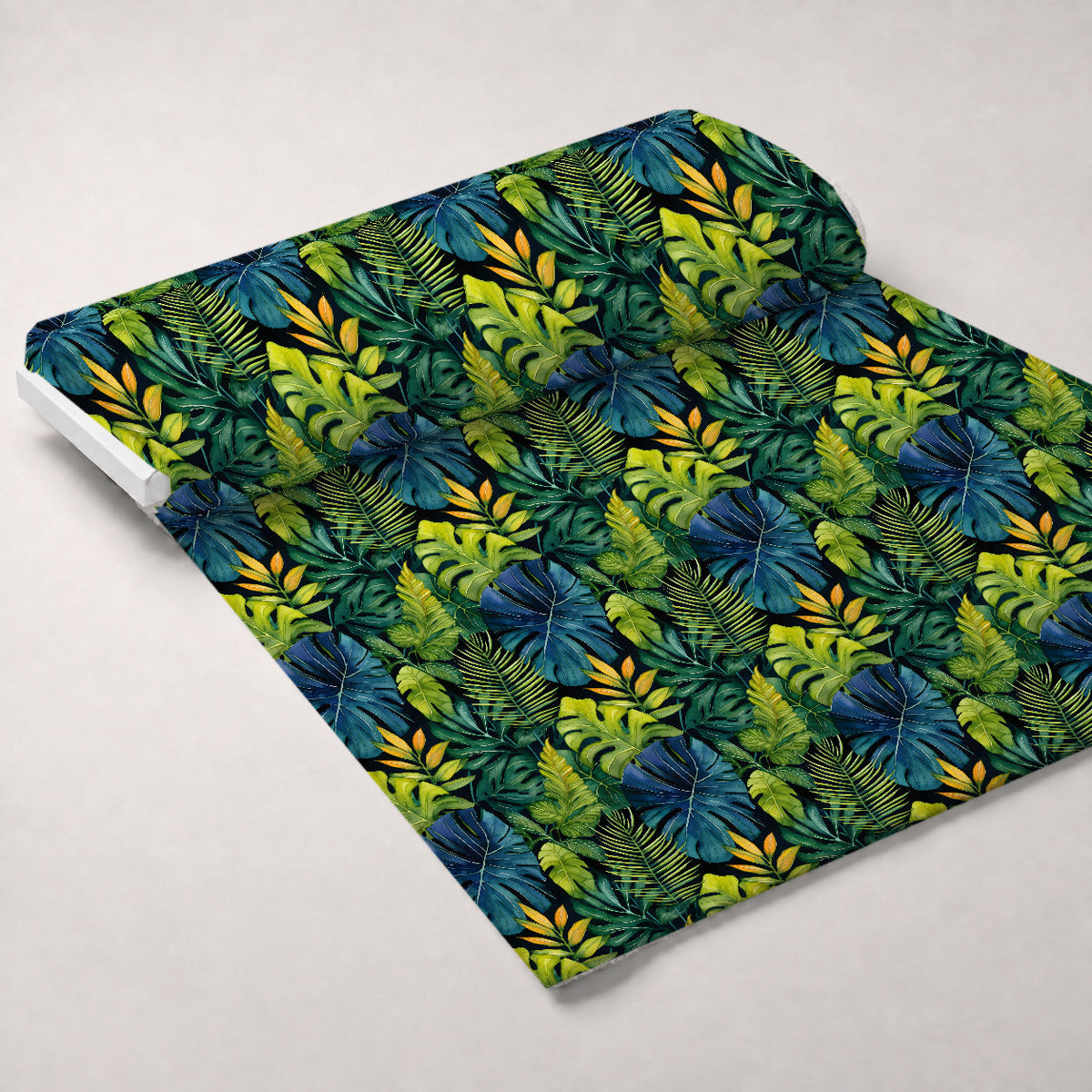 Jungle Leaves Pattern 2 Minky Fabric