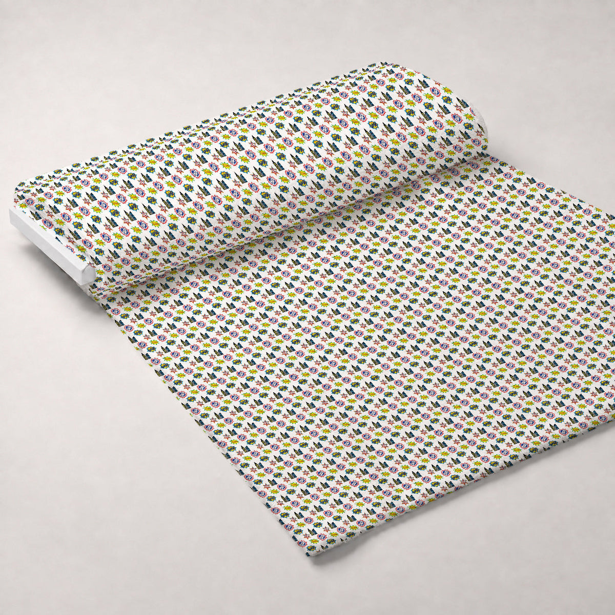 Kapow City Pattern 3 Minky Fabric