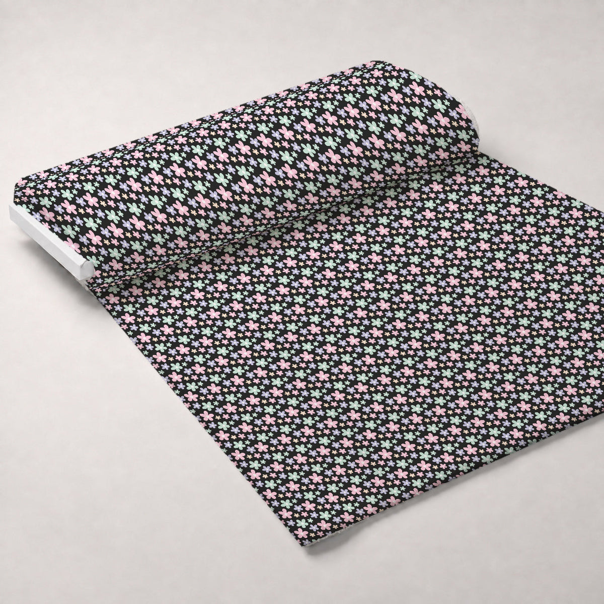 Kawaii Kitty Garden Pattern 7 Minky Fabric