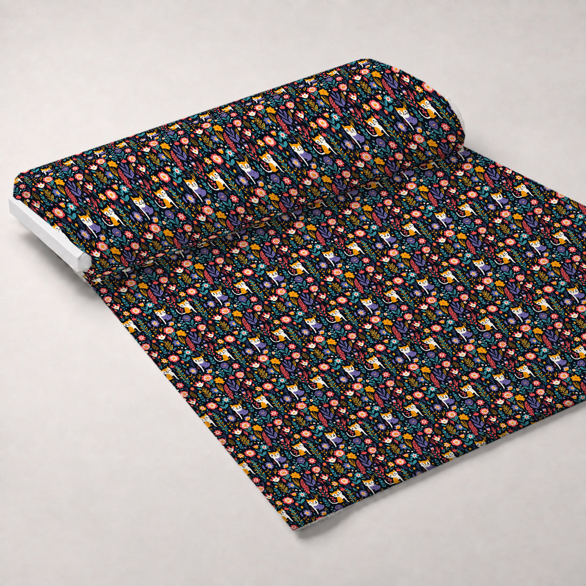 Kitten Meadow Pattern 14 Minky Fabric
