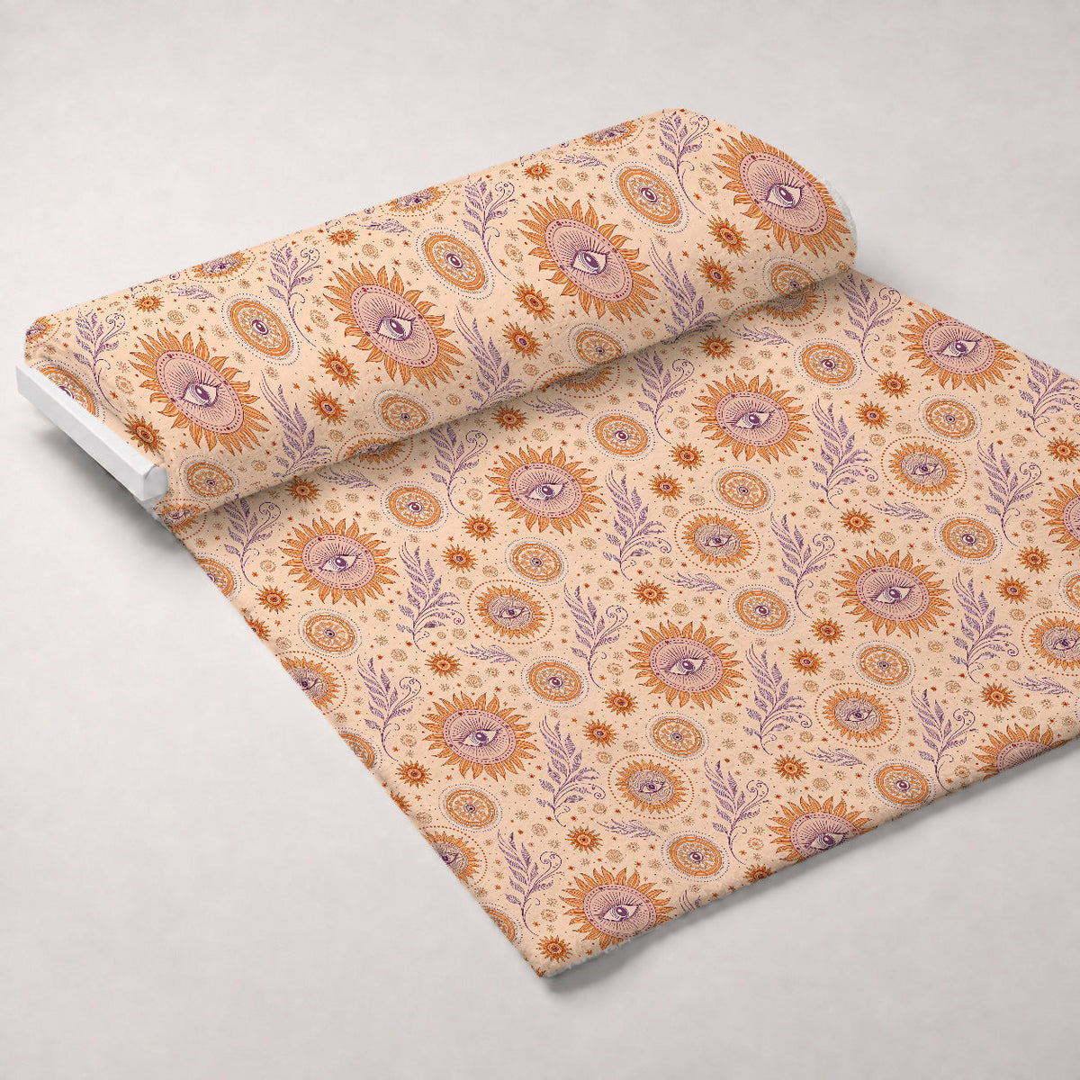 Lavender Lattice Pattern 17 Minky Fabric