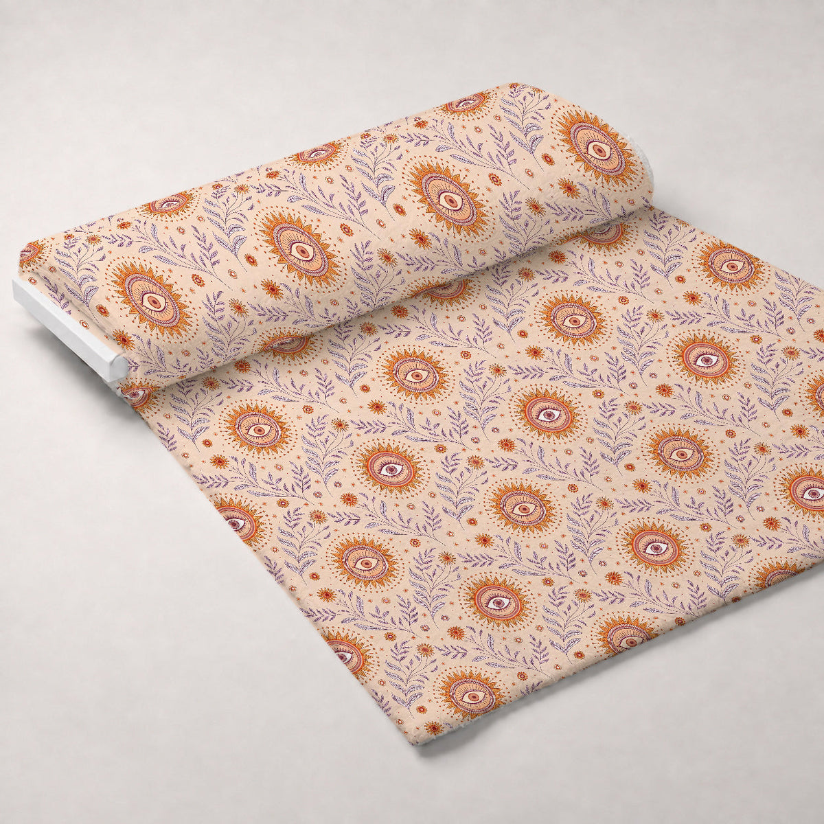 Lavender Lattice Pattern 27 Minky Fabric