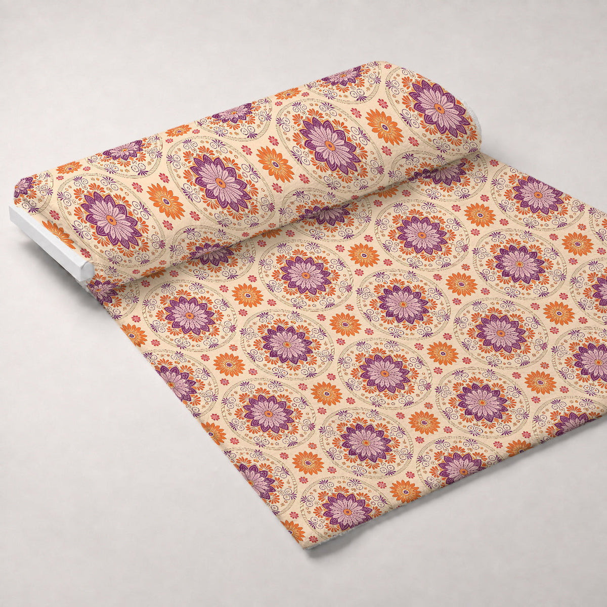 Lavender Lattice Pattern 30 Minky Fabric