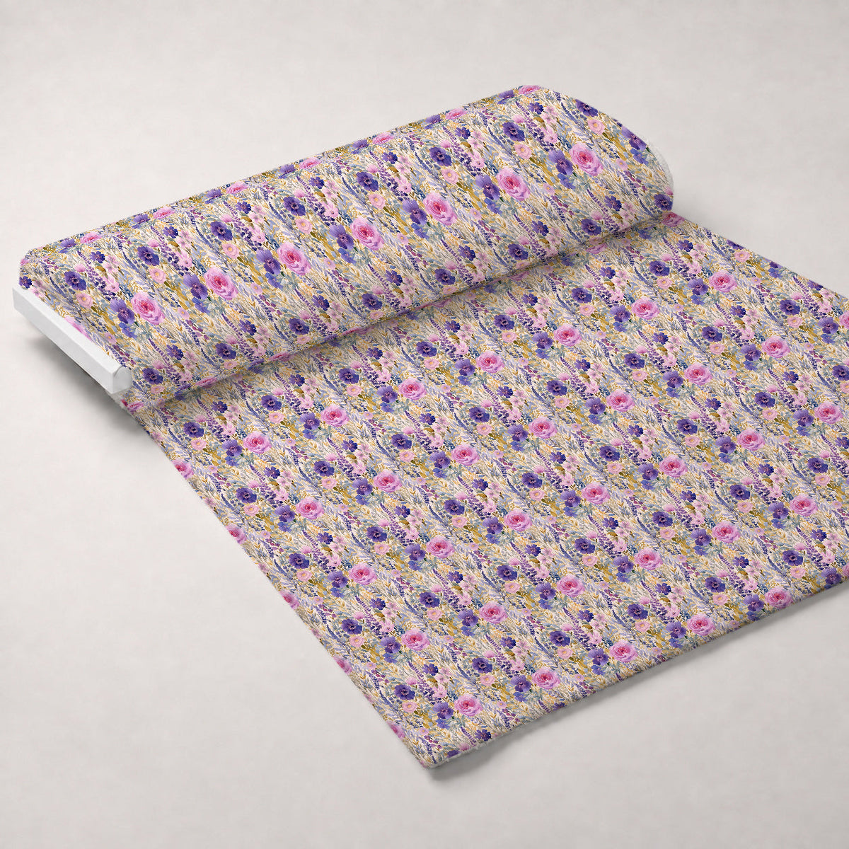 Lavender Meadow Pattern 1 Minky Fabric