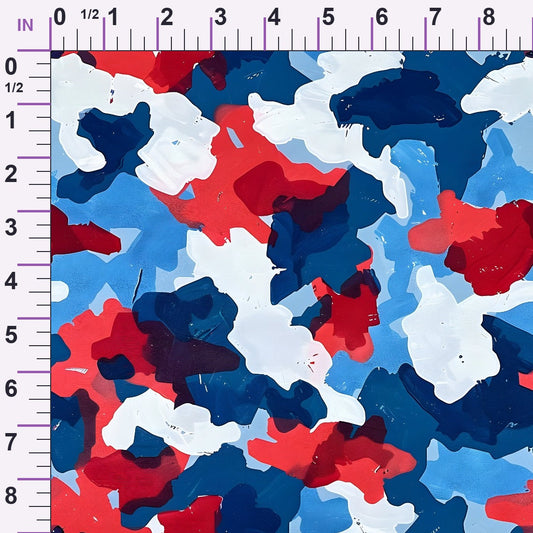 Liberty Brushstrokes Pattern 2 Minky Fabric