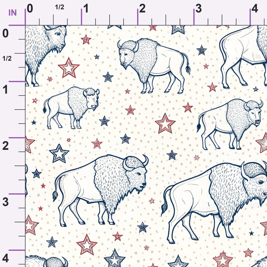 Liberty Menagerie Pattern 4 Minky Fabric