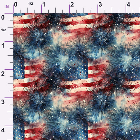 Liberty Skies Pattern 9 Minky Fabric